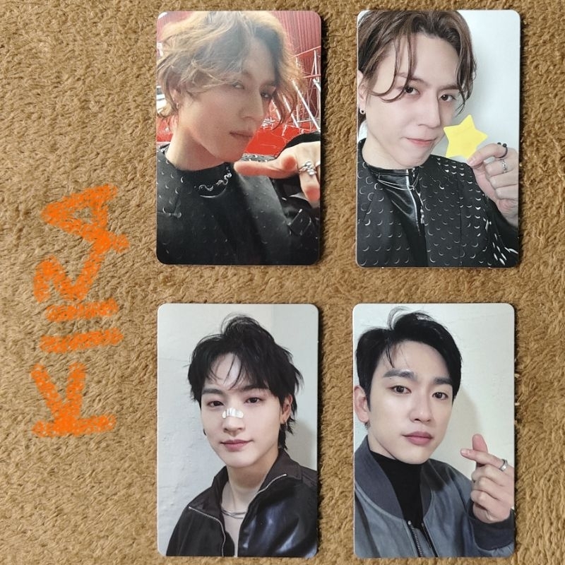 GOT7 WINTER HEPTAGON PHOTOCARD PC - JAEBEOM JAYB JINYOUNG YUGYEOM
