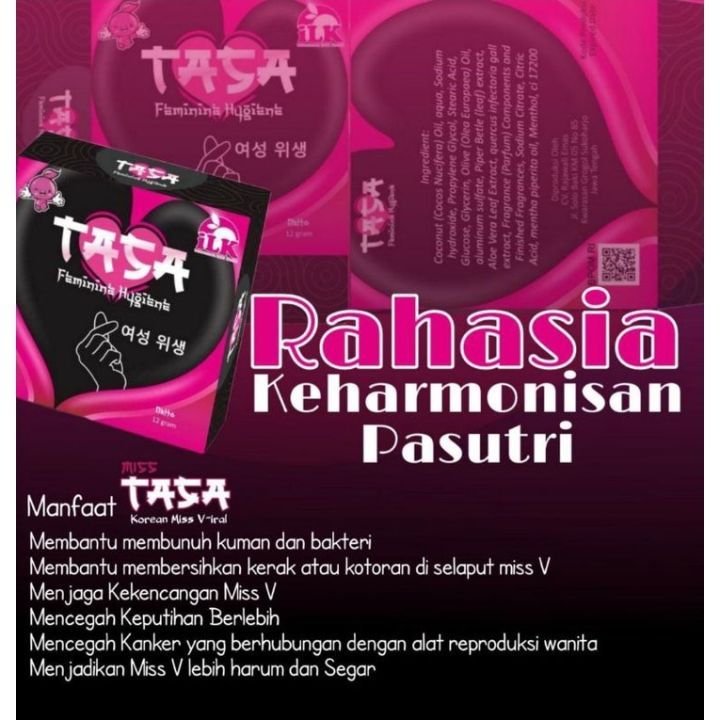 Sabun TASA Miss V / Sabun Miss V TASA / Sabun Mis V TASA / Sabun Miss Tassa Rap Wangi dan Keset / Pe