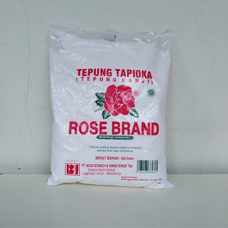 

tepung kanji / tapioka rose brand 0.5kg