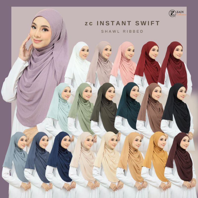 Shawl (Pashmina) Instan Malaysia