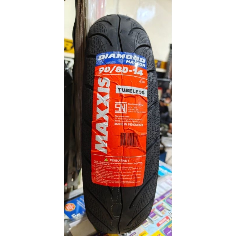 BAN MATIC 90/80-14 ..MAXXIS  DIAMOND MA3D TUBELESS