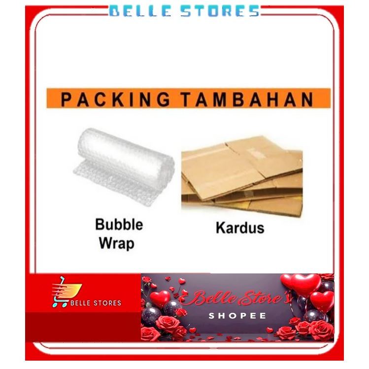 

Packingan Paket Bubble Wrap / Kardus