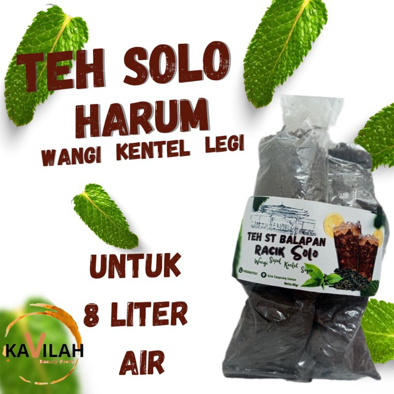 

Teh St Balapan Racik Solo Super Harum