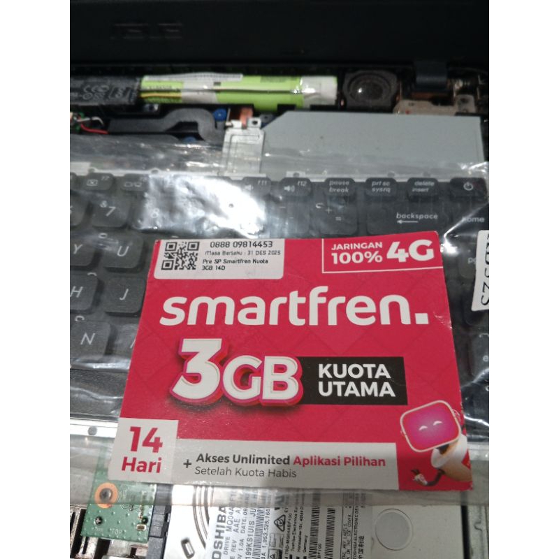 Perdana Smartfren 4G Unlimited Plus Kuota 24 Jam 3GB 6GB Gratis Nelp Sepuasnya