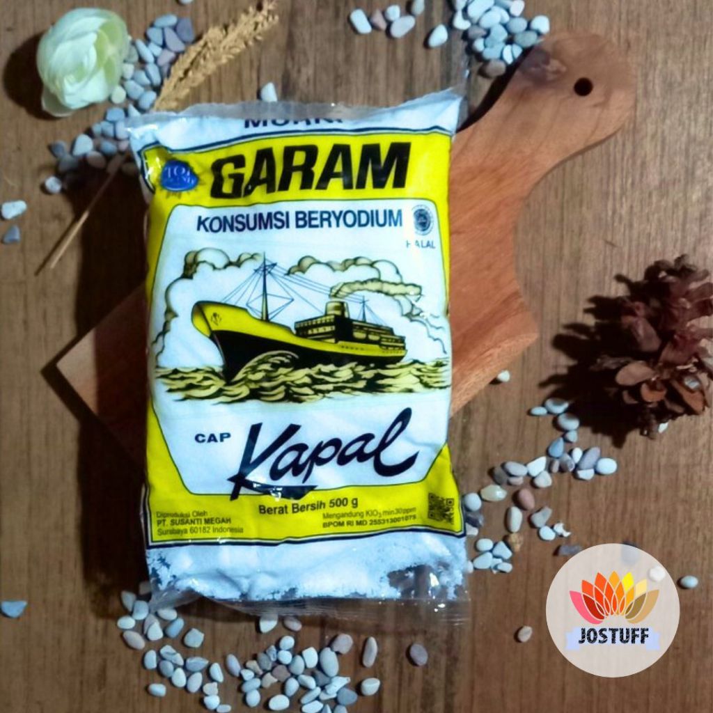 

Garam Cap Kapal 500 Gram