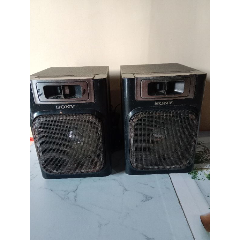 Speaker pasif SONY SECOND copotan compo jadul