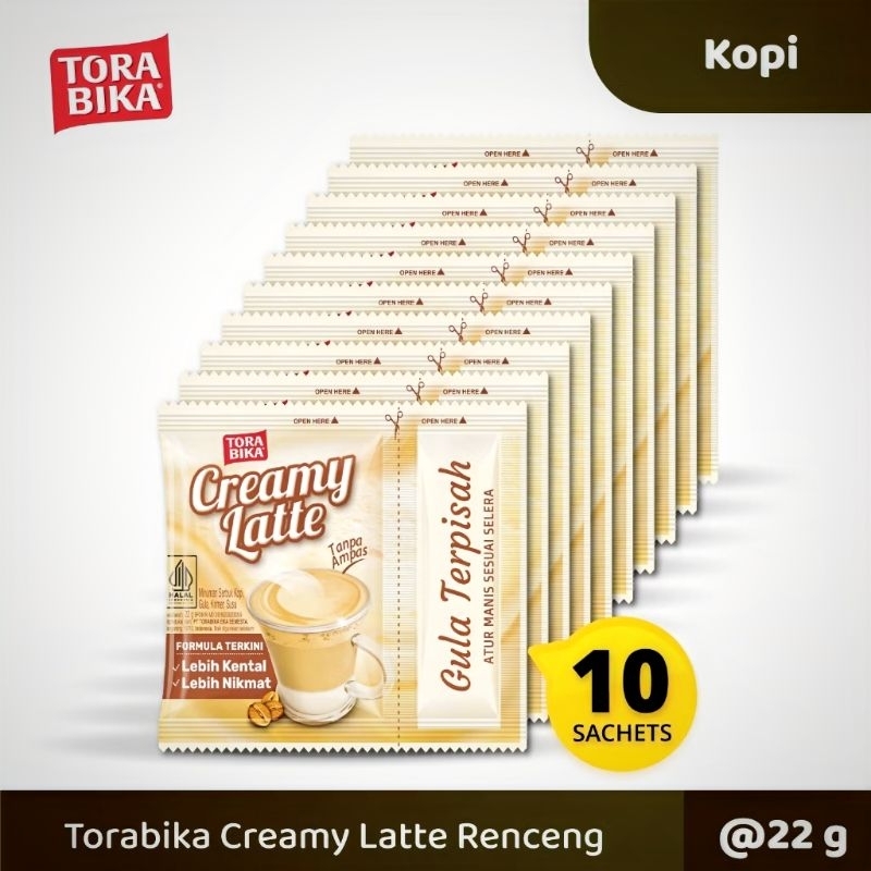 

Torabika Creamy Latte Super Creamy 10 sachet