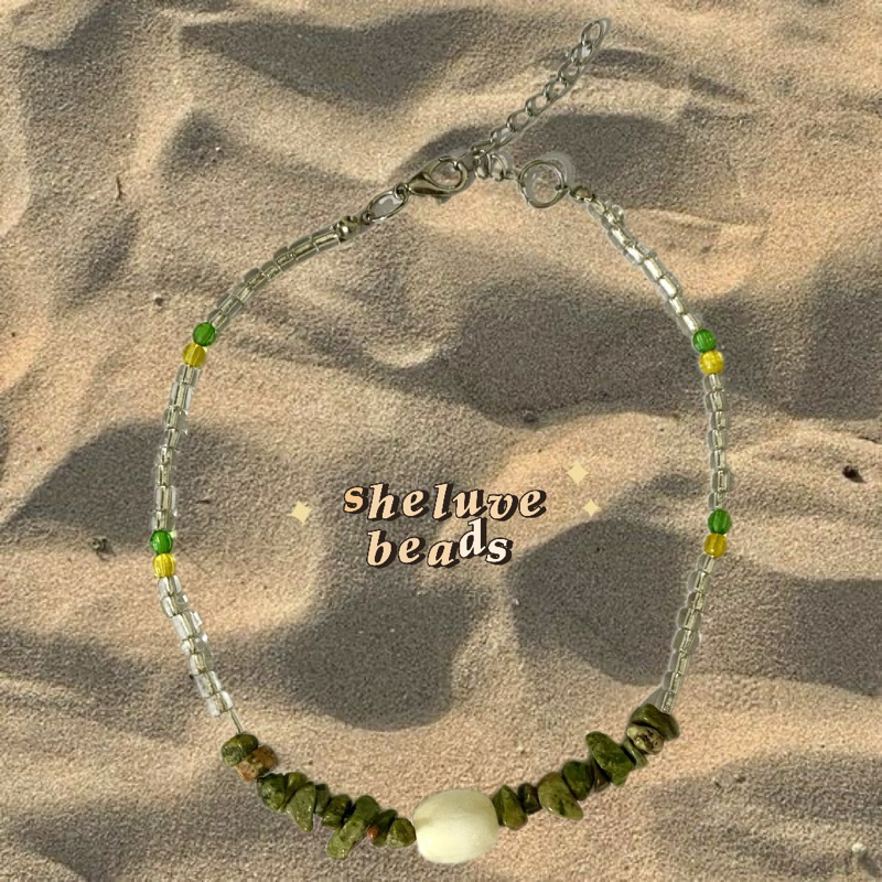 Y2K choker | beads necklace | summer neklace | premium beads necklace | cute aesthetic beads necklac