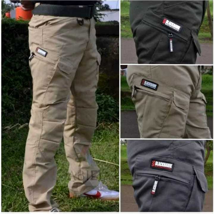 PAKET HEMAT Celana Tactical Blakhawk Pria Panjang Cargo Gunung Outdoor KEKINIAN