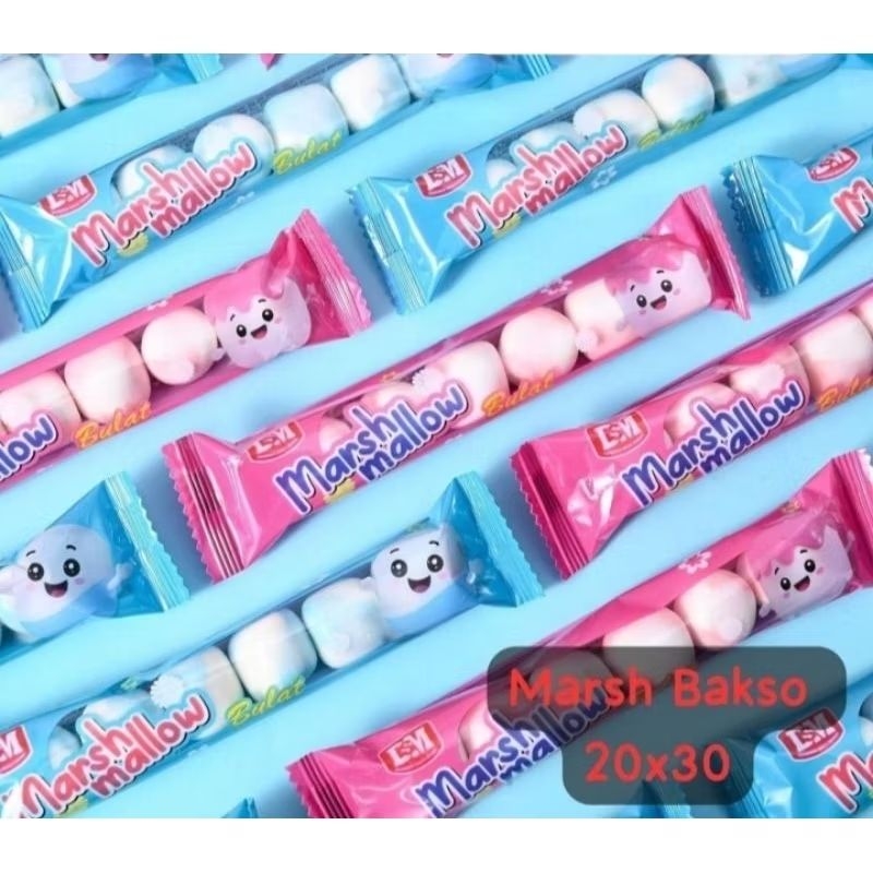

Permen Lunak Dsm Marsmalow Baso isi 30 pcs