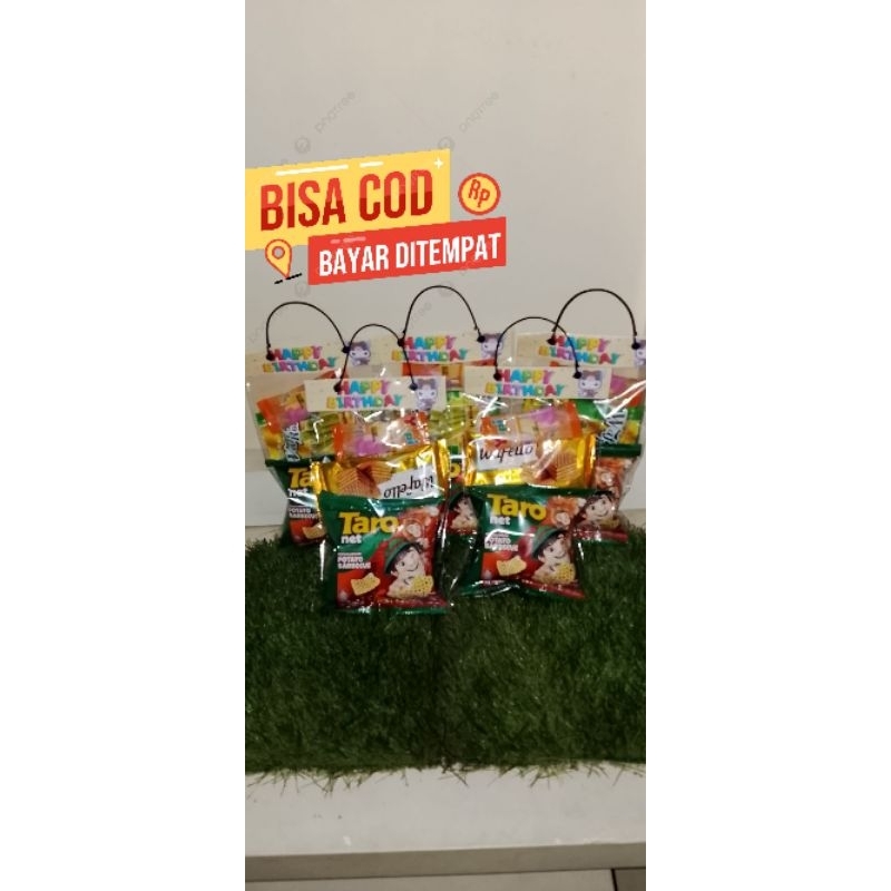 

Paket Hemat Snack Ulang Tahun Untuk Anak ( isi10 pcs)