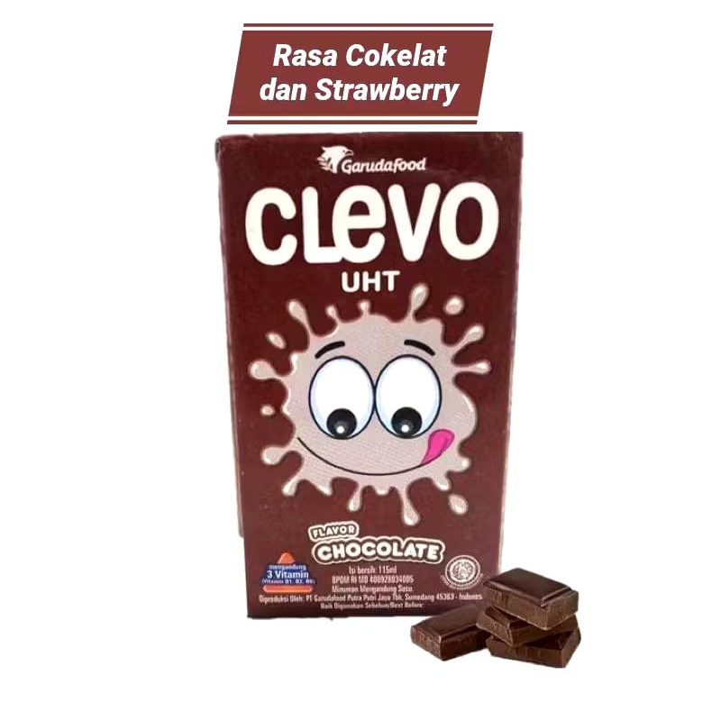 

Clevo susu UHT 115ml harga per Pcs