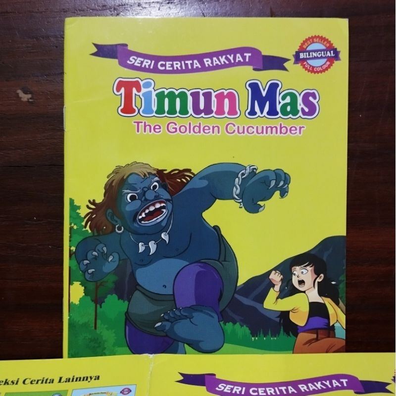 Buku Cerita Dongeng Anak Rakyat Bergambar : TIMUN MAS
