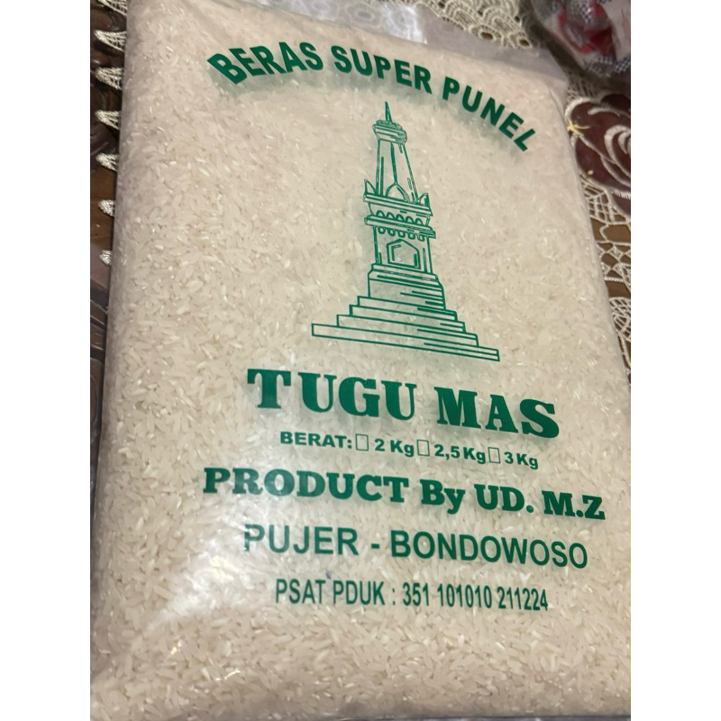 

Beras Tugu Mas UD MZ 5 kg