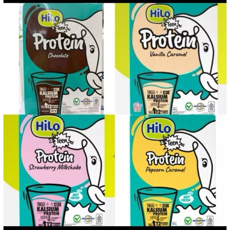 

500gr HiLo Teen Susu Bubuk Remaja tinggi protein