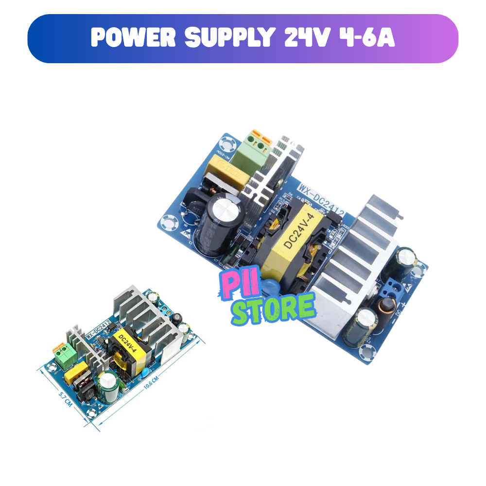 POWER SUPPLY MODULE 24V 4-6A DC SMPS ACmatic  AC MATIC PSU 24V