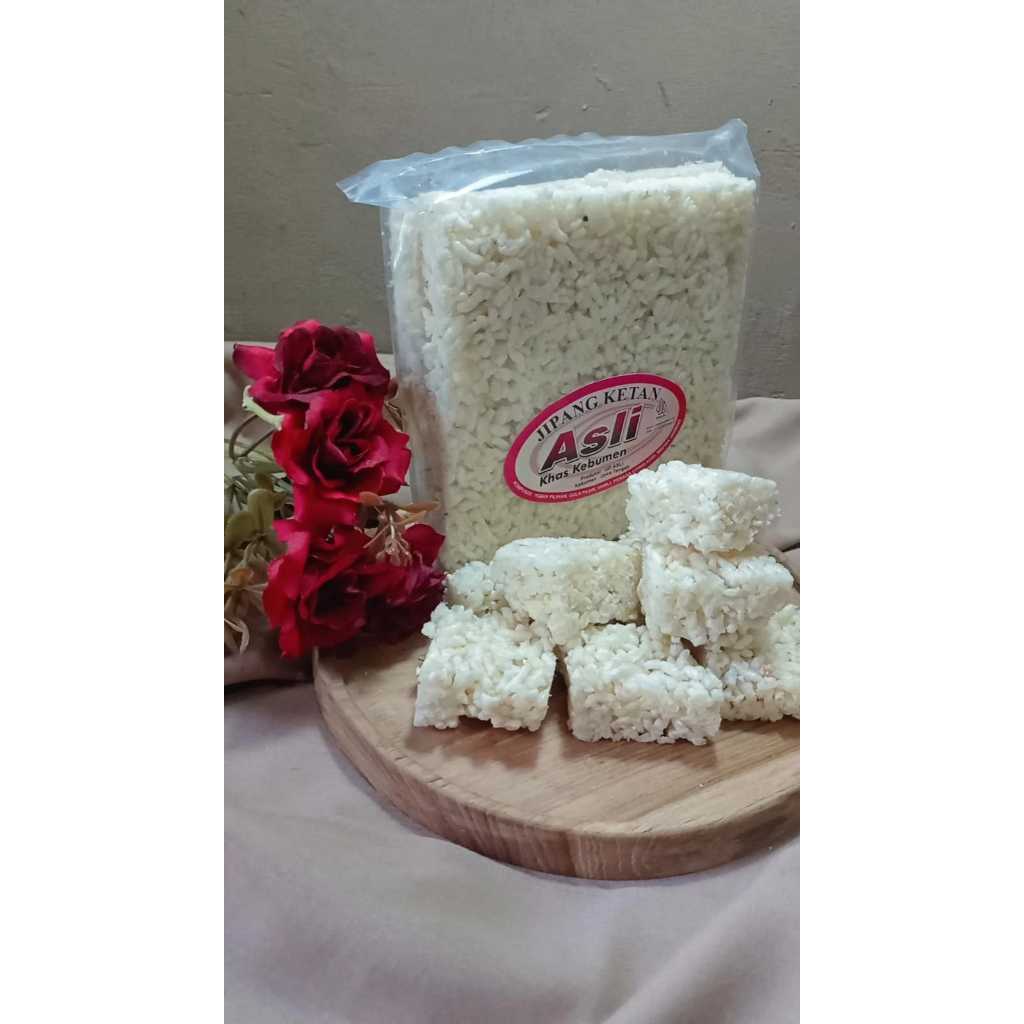 

Jipang/Gipang Ketan Asli Makanan Ringan Oleh-oleh Khas Kebumen