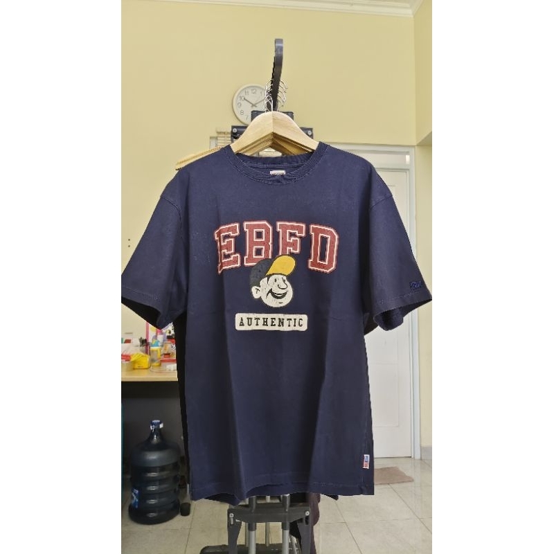 Kaos Ebbets Field EBFD Authentic Navy T-Shirt