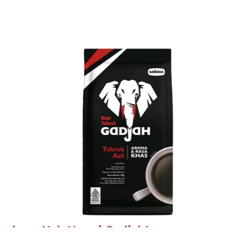 

Gadjah Kopi Tubruk Asli 138 gr