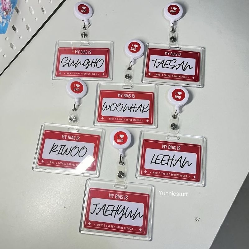 

id card holder boynextdoor by. yunniestuff || WAJIB BACA DESKRIPSI ||