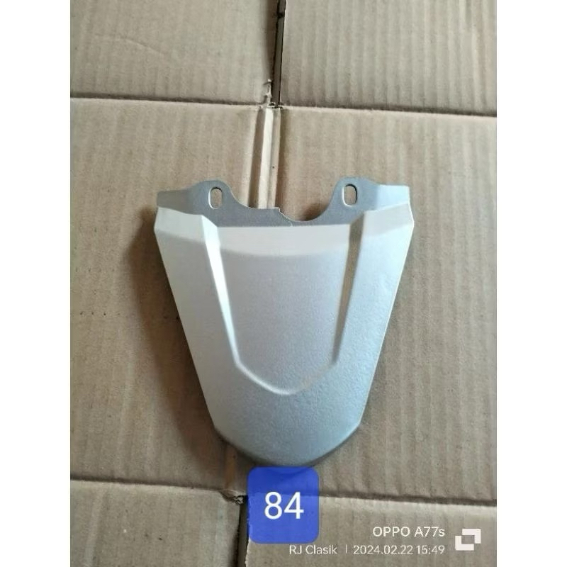 cover tail sambungan bodi belakang yamaha vega r new silver
