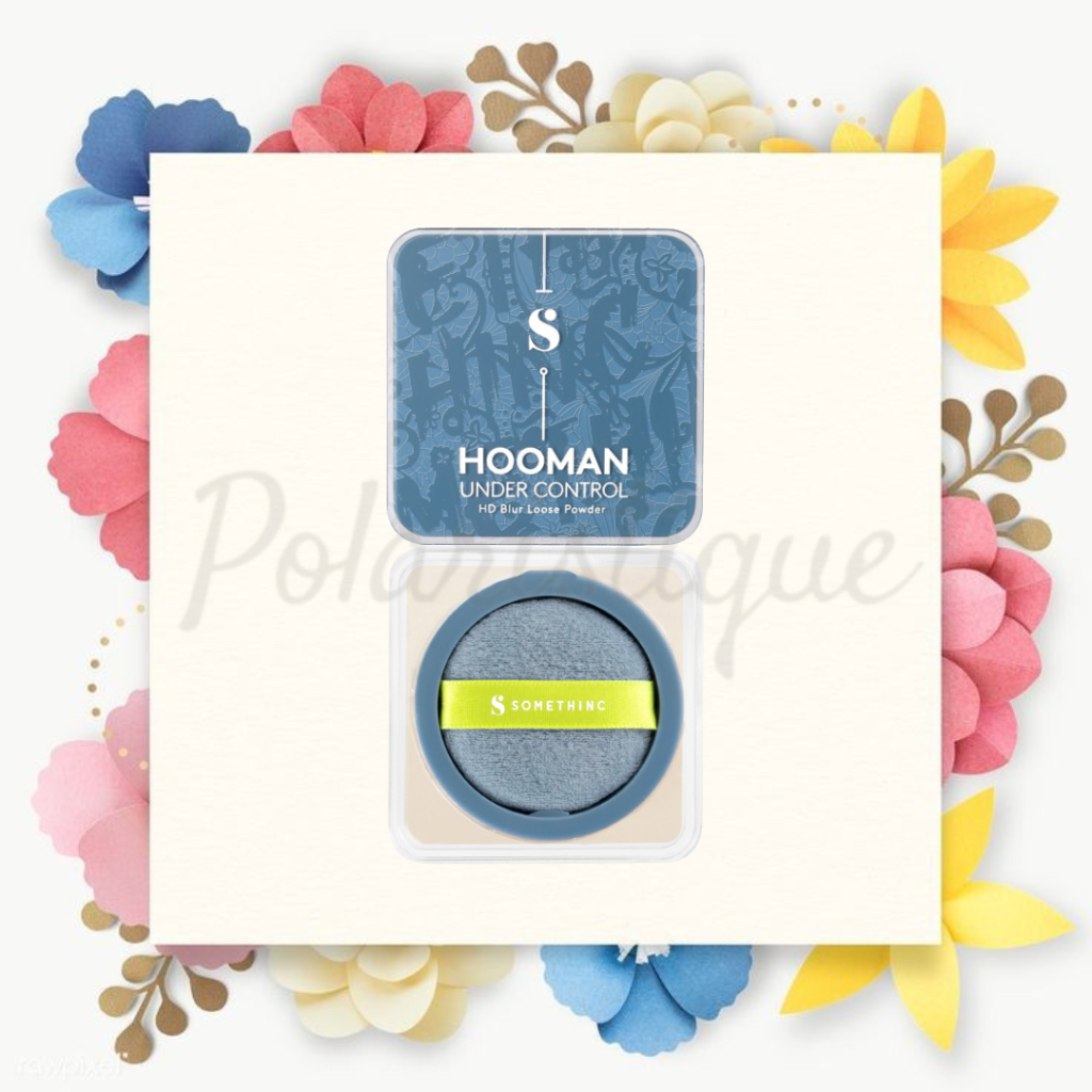 Somethinc Hooman Under Control HD Blur Loose Powder 13gr Bedak Tabur Setting Powder Full Size - 02 F