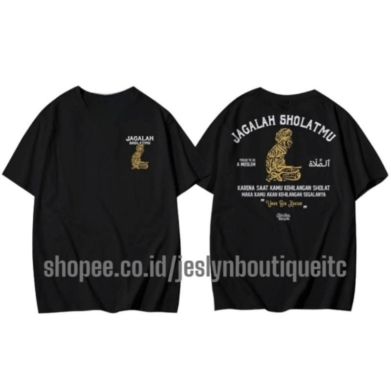 KAOS SANTRI NUSANTARA BAJU SANTRI PAKAIAN PRIA / KAOS ISLAMI KAOS JAGALAH SOLATMU