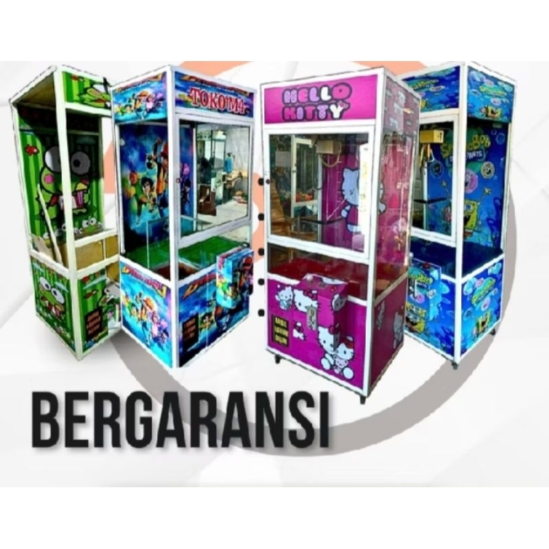 mesin capit boneka original free koin 100