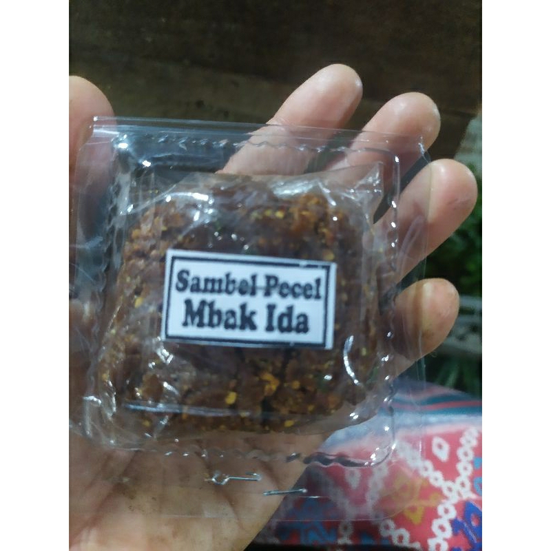 

sambel pecel asli tanpa campuran 18/3