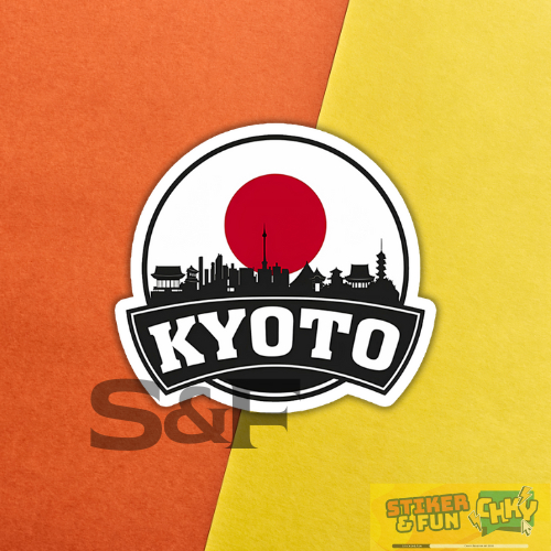 

Stiker Sticker Vinyl Laminasi JAPAN KYOTO