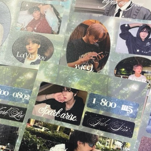 

PLAND - ADORE YOU STICKER SEVENTEEN TREASURE ENHYYPEN NCT DREAM BOY NEXT DOOR