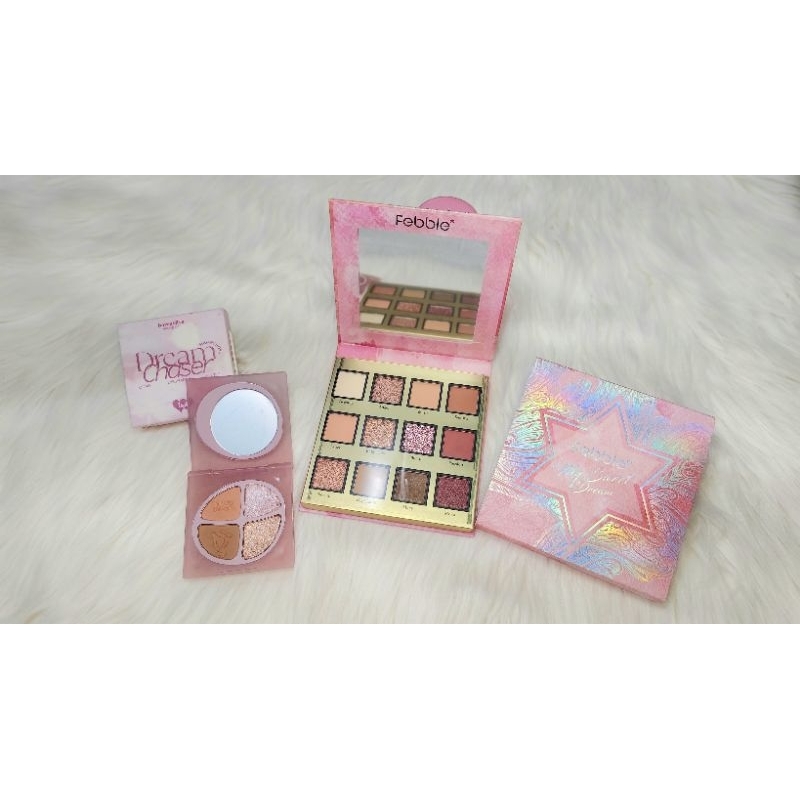 Eyeshadow Febble, Eyeshadow Barenbliss Dream Chaser Quad Pallet, Eyeshadow BNB no.03