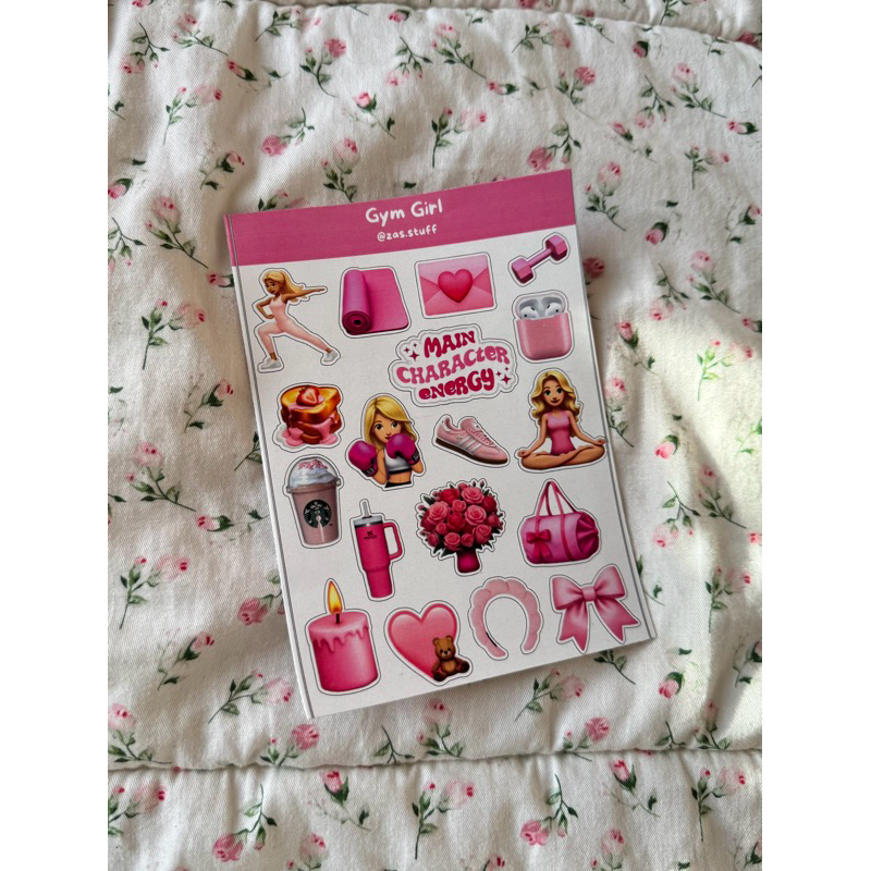 

gym girl sticker