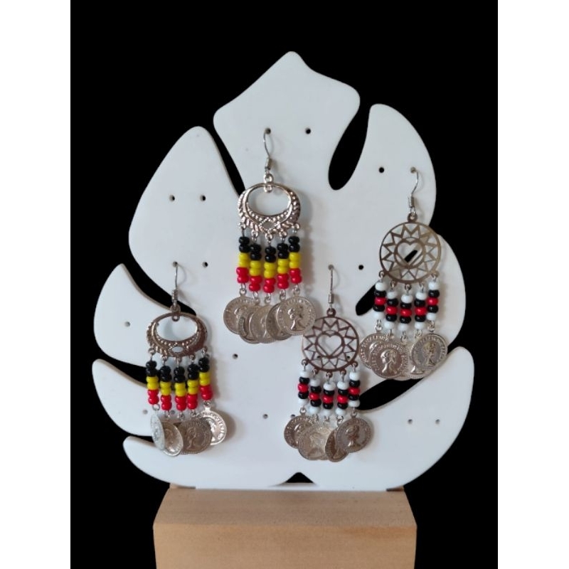 anting manik dayak / anting dayak / anting khas dayak / aksesoris dayak / aksesoris dayak kalimantan