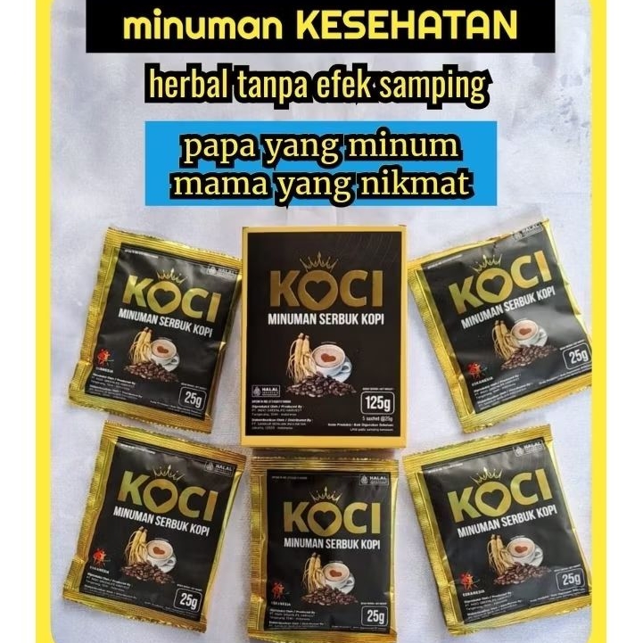 

kopi koci premium halal & bpom original kopi stamina pria dewasa