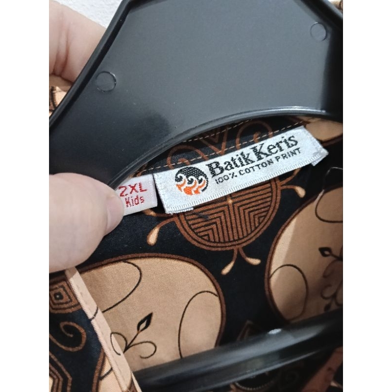 Kemeja batik remaja/BATIK KERIS ORIGINAL