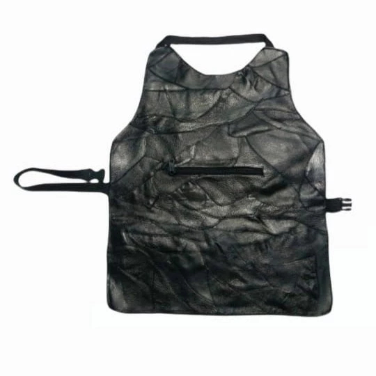 PELINDUNG DADA KULIT SAPI ASLI - Hitam