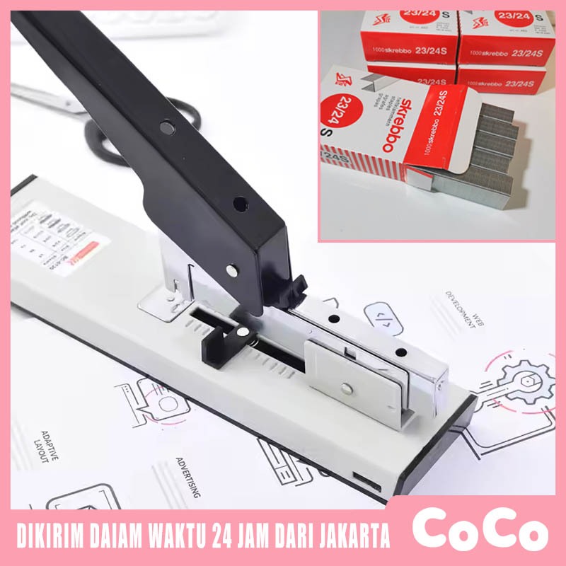 Hekter Untuk Kertas Tebal - Hekter Serba Guna Heavy Duty Stapler Tembak Kangaro /stapler Max / Stapl