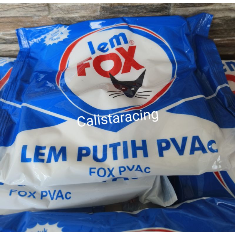 

lem fox / lemputih/ putih / lem PVAC / slime 350 gram
