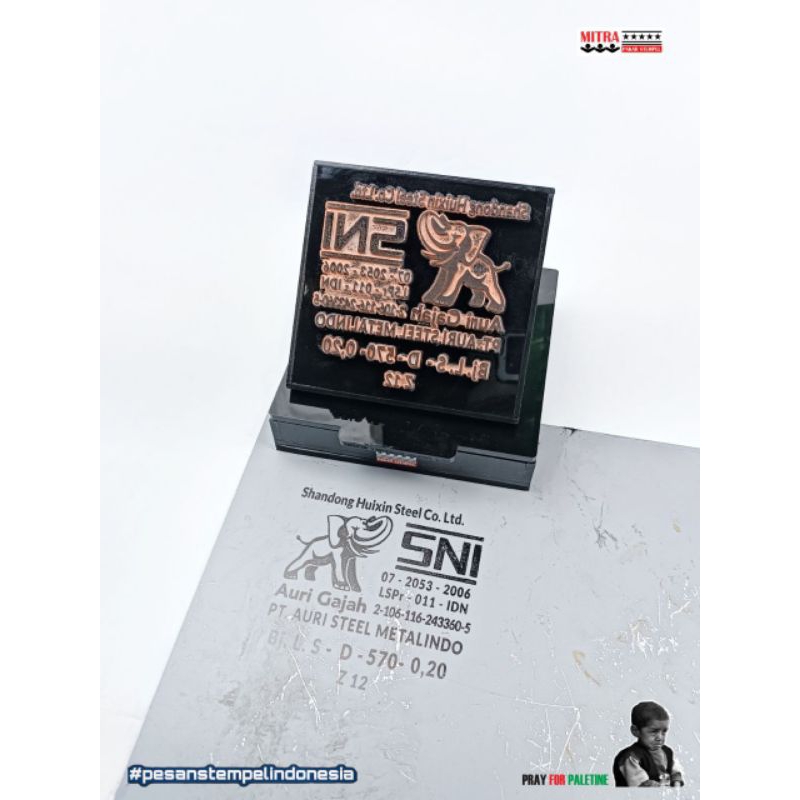 

STEMPEL BAJARINGAN/BESI