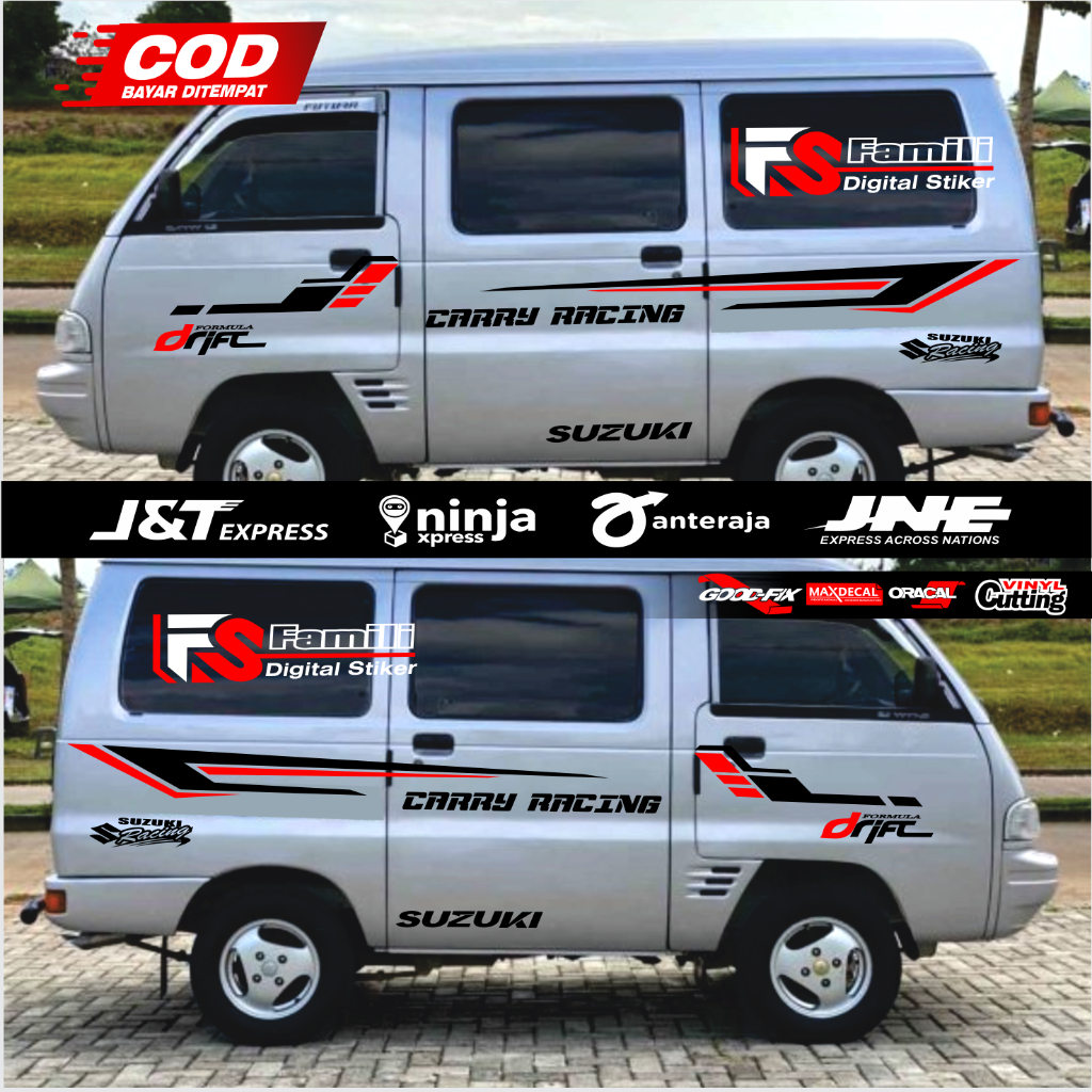 COD Stiker List Stiker Mobil Futura Stiker  Cutting Mobil Carry