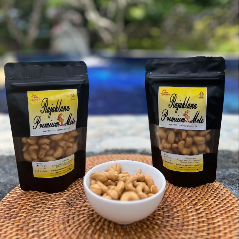 

Kacang Mete Rajaklana Premium - Camilan sehat, rasa dahsyat - Gurih dan renyah alami,,FREE BUBLE WRAP