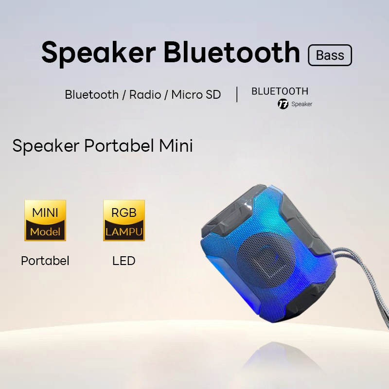 Speakers bluetooth wireless portable Speaker Mini USB RBG