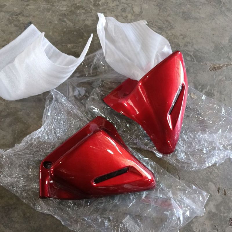 kupingan tangki tilas sayap tilam air scoop tiger 2000 hitam merah silver cover tangki kiri kanan AB