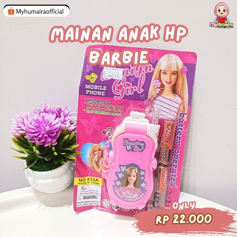 [TENGGARONG] MAINAN HP BARBIE