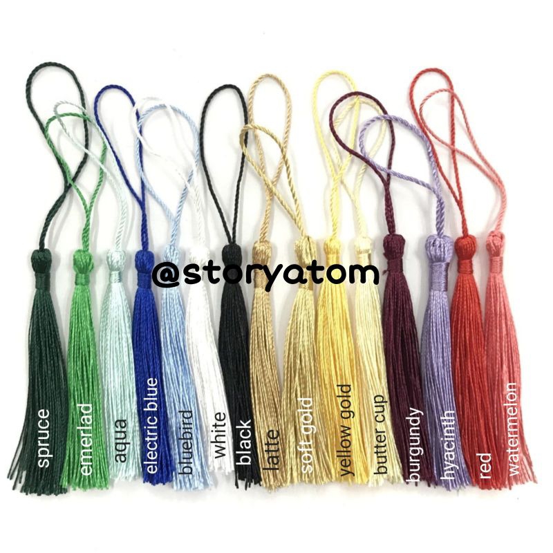 1 IKAT - TASEL RUMBAI / TASEL MURAH / HIASAN TASEL / ANEKA TASEL