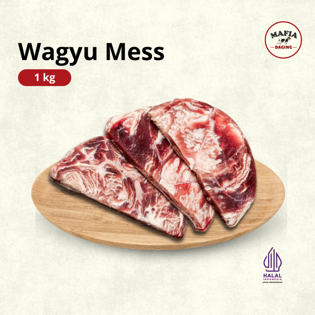 

[Mafia Daging] PROMO! Wagyu Mess Meltique Super 1 kg