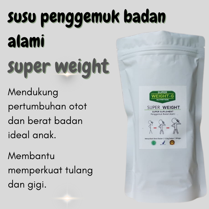 

Super Weight: Susu Penggemuk Anak Rasa Lezat, Hasil Cepat!