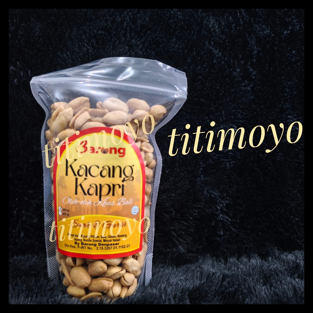 

Kacang Bali "BARONG" Kacang Kapri 250Gr
