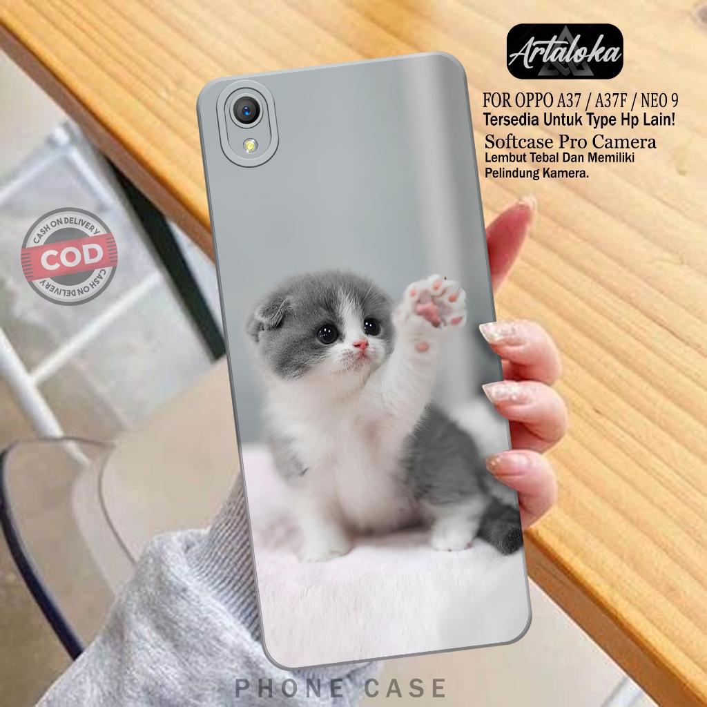 Case Hp OPPO A37/A37F/NEO 9 Fashion Case Kucing Softcase OPPO A37/A37F/NEO 9 Casing OPPO A37/A37F/NE